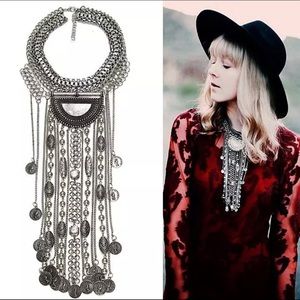 Bohemian Long Statement Necklace (last piece)